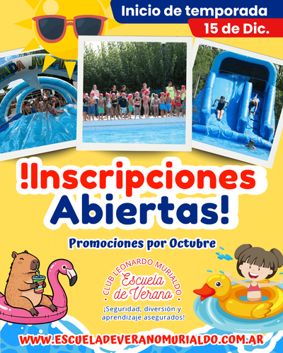 Inscripciones abiertas